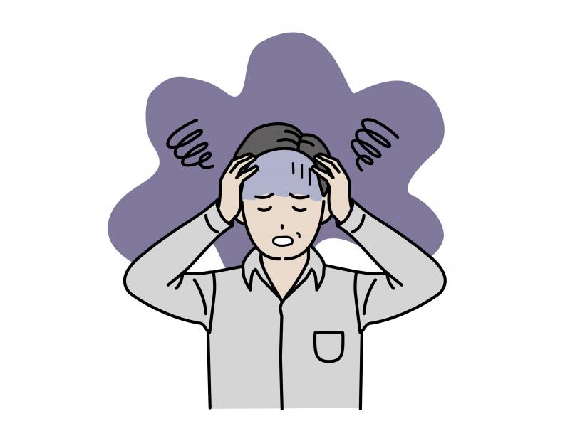 60代の精神障害男性